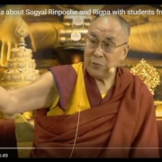 His Holiness the Dalai Lama about Sogyal Rinpoche and Rigpa His Holiness the Dalai Lama about Sogyal Rinpoche and Rigpa
