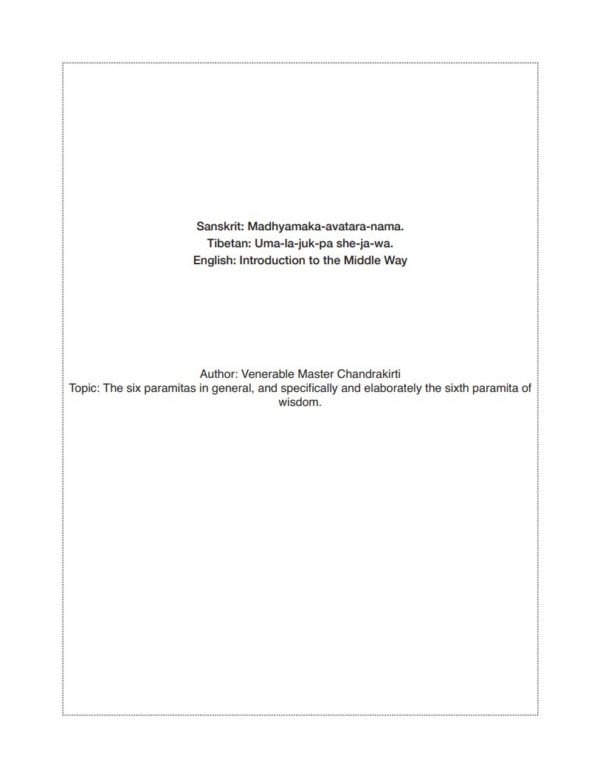 HappyMonksPublication - Introduction to the Middle Way - front