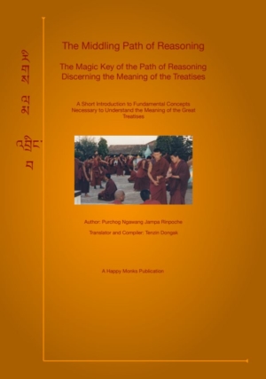 HappyMonksPublication - The Middling Path of Reasoning - front