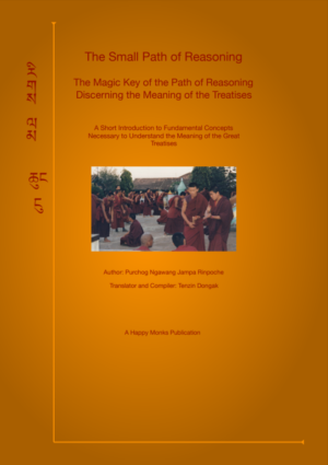 HappyMonksPublication - The small Path of Reasoning - front