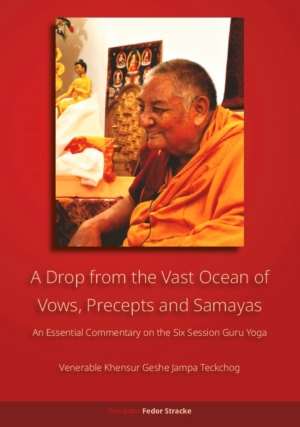 HappyMonksPublication - A Drop from the Vast Ocean of Vows Precepts and Samayas - front